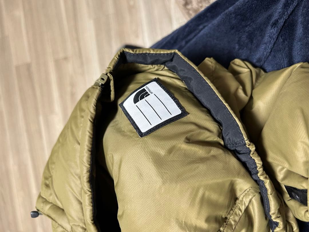 THE NORTH FACE ダウンジャケット カーキ キッズ 120