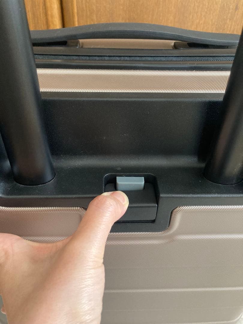 無印良品 スーツケース 19リットル ベージュ