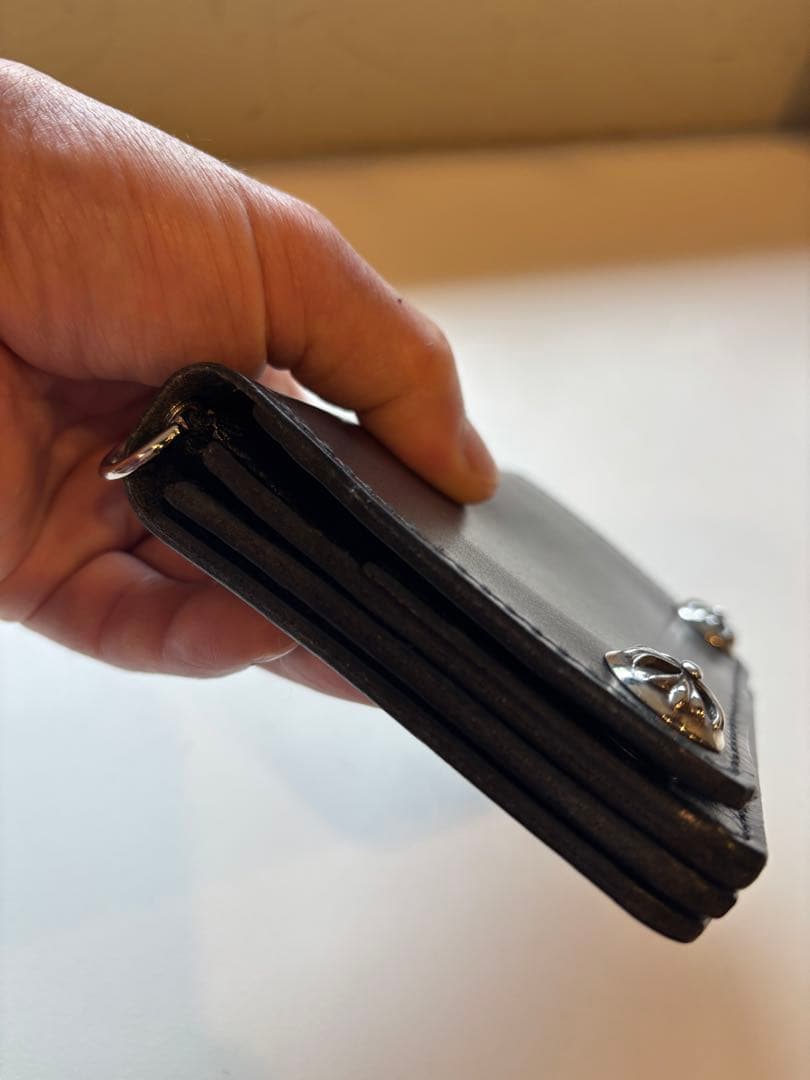 トラッカーウォレット ミドルサイズ シルバー925クロス