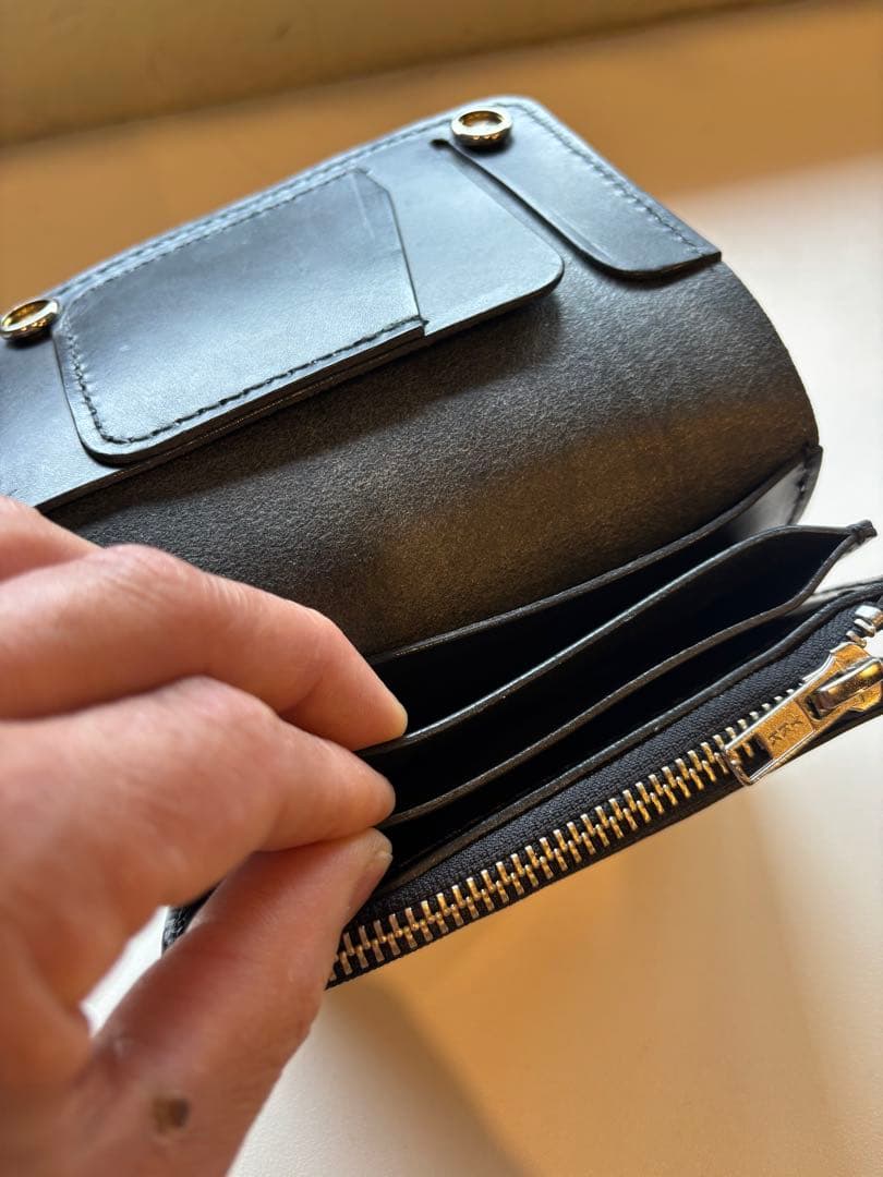 トラッカーウォレット ミドルサイズ シルバー925クロス