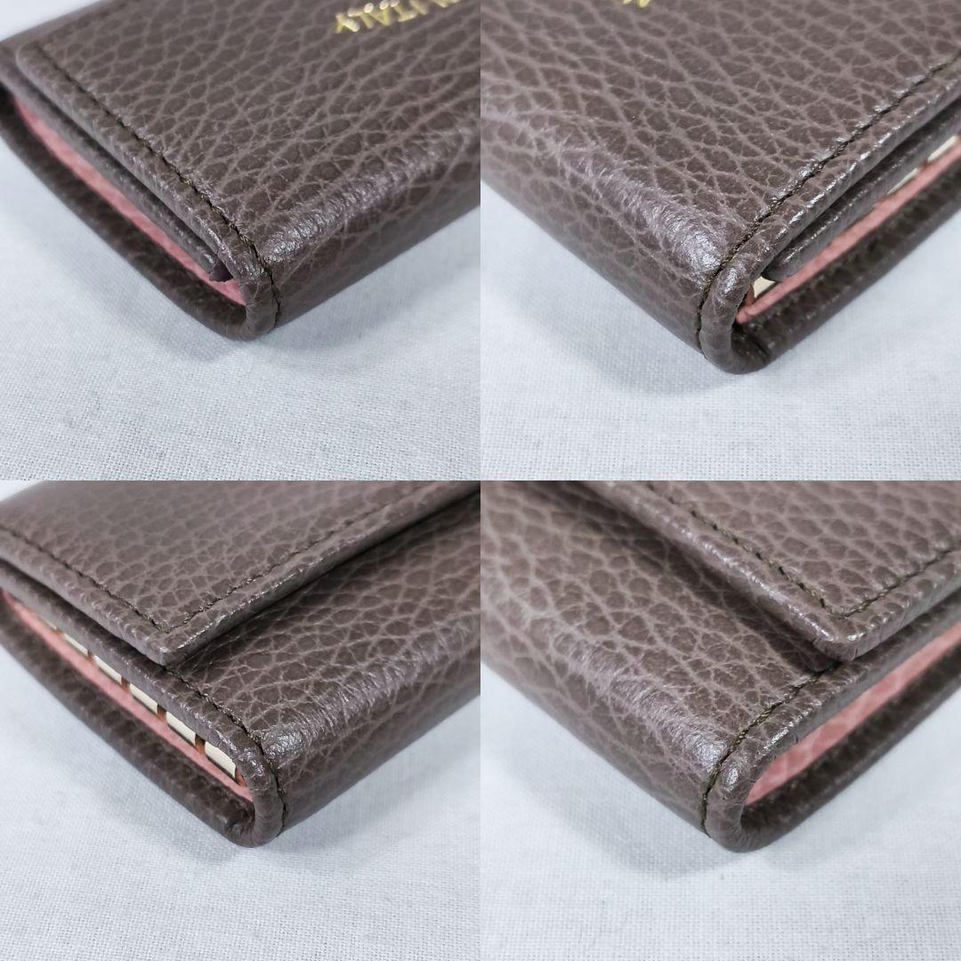 未使用品✨️　GUCCI　グッチ　フルレザー　6連キーケース
