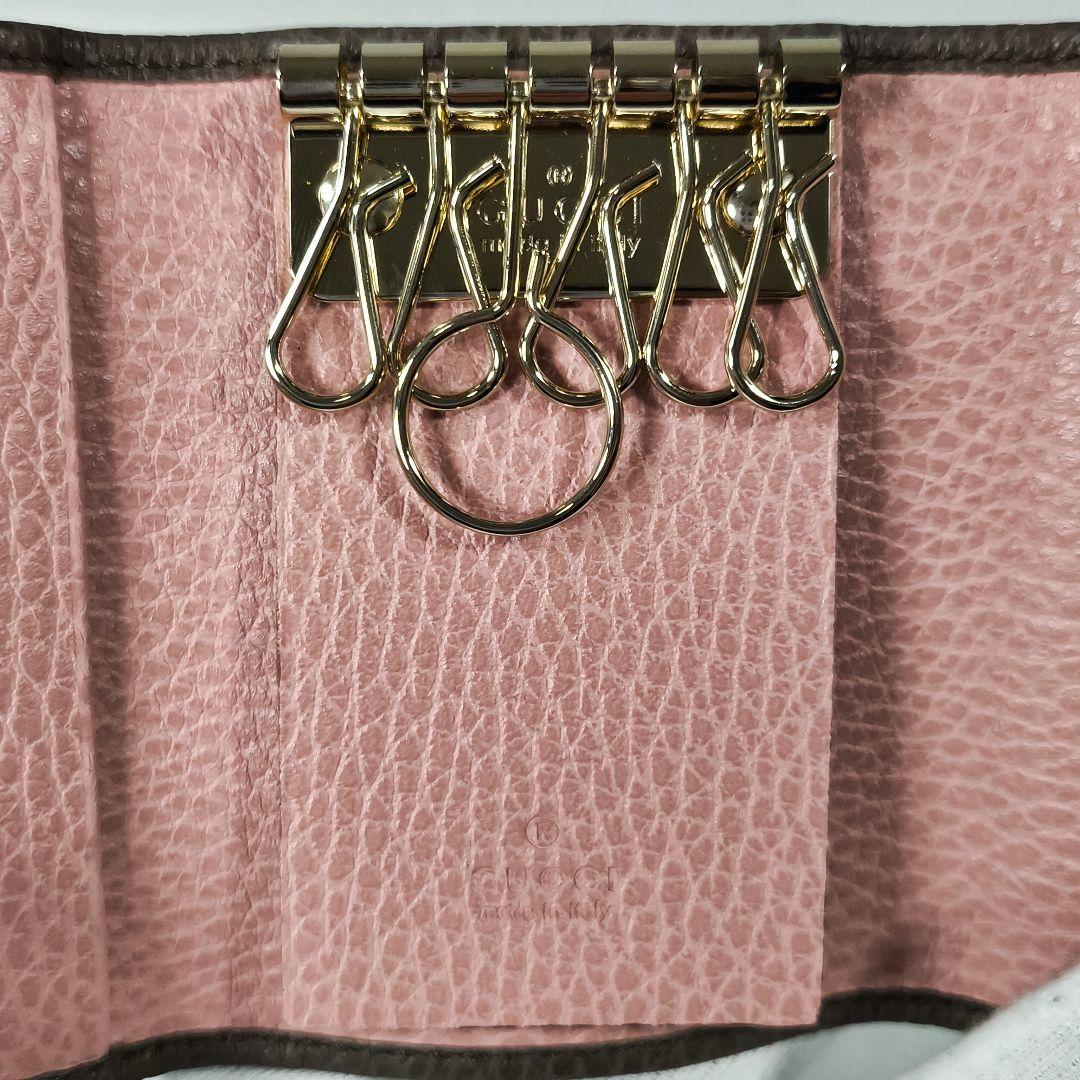 未使用品✨️　GUCCI　グッチ　フルレザー　6連キーケース