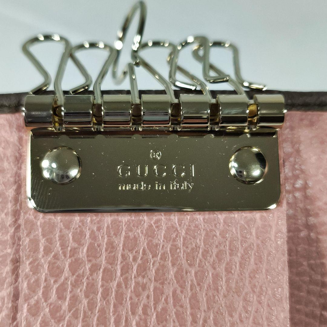 未使用品✨️　GUCCI　グッチ　フルレザー　6連キーケース