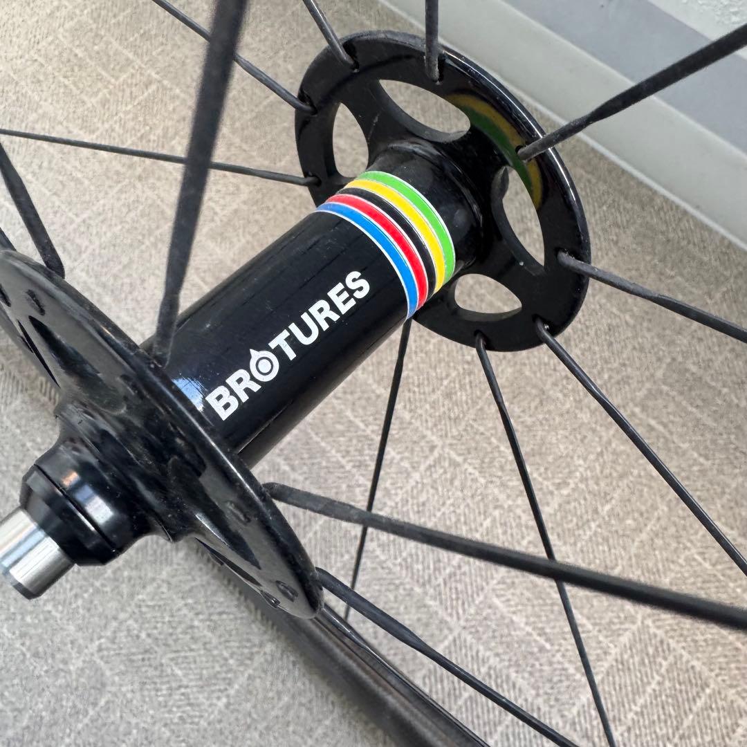ピストバイク ホイール ハブ BROTURES MACK 美品