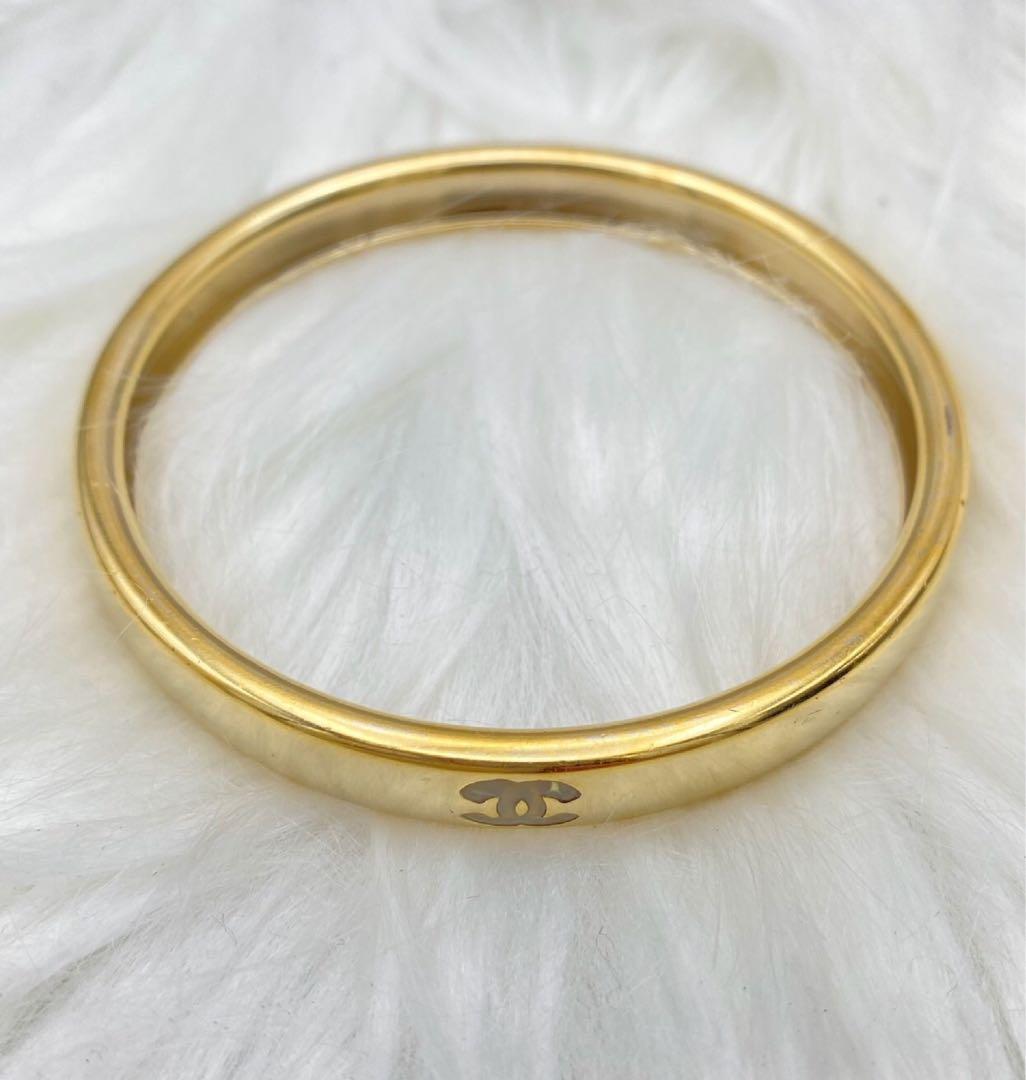 CHANEL シャネル　10A ココ バングル ゴールド