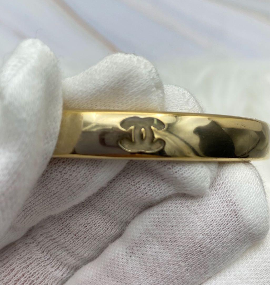 CHANEL シャネル　10A ココ バングル ゴールド