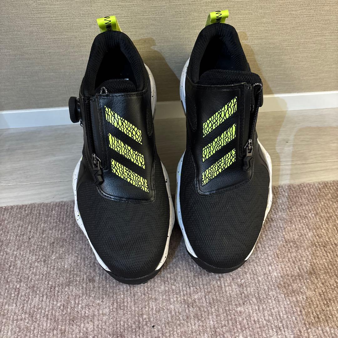 adidas BOOST ブラック/イエロー シューズ