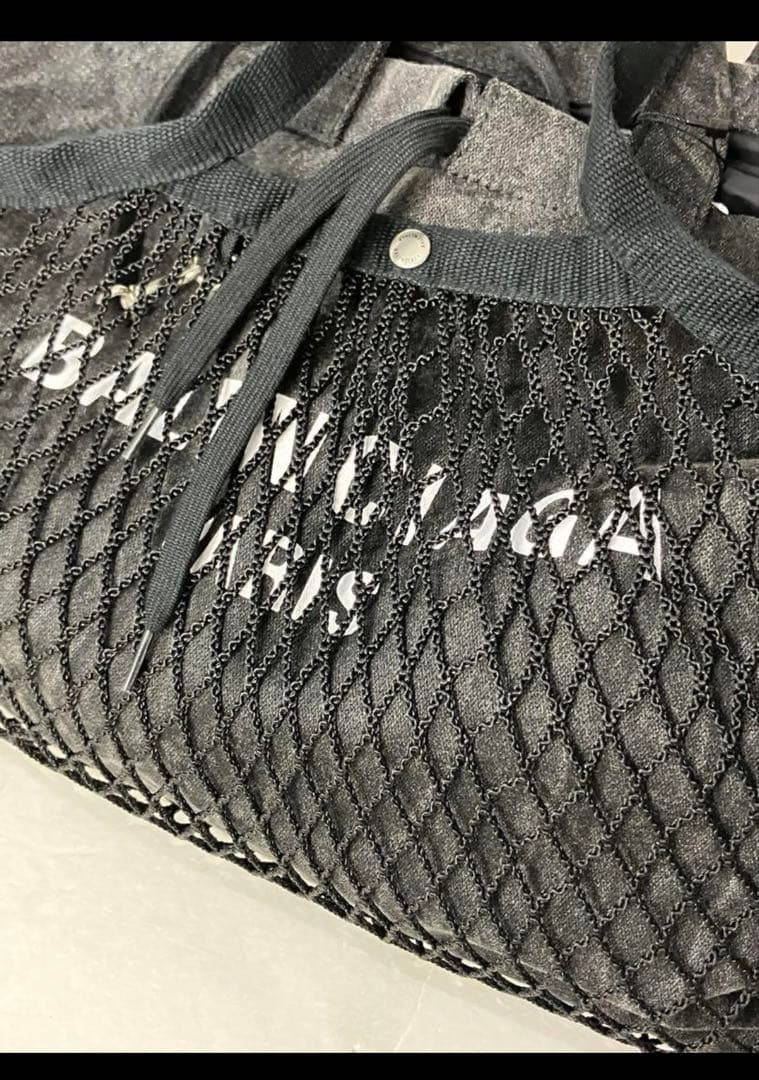 BALENCIAGAメッシュバレンシアガTOTE M レイヤードトートエコバッグ