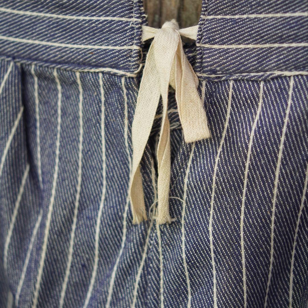 パンツ Euro vintage stripe trousers