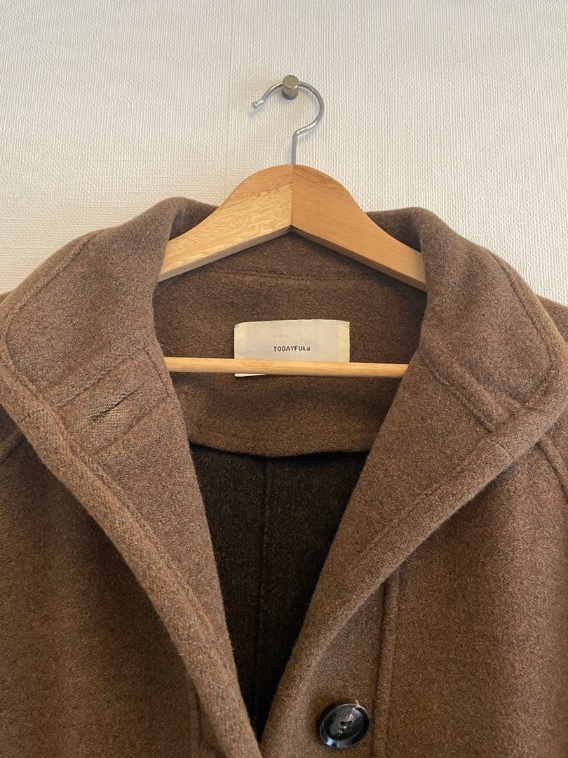 TODAYFUL ウールラグランコート