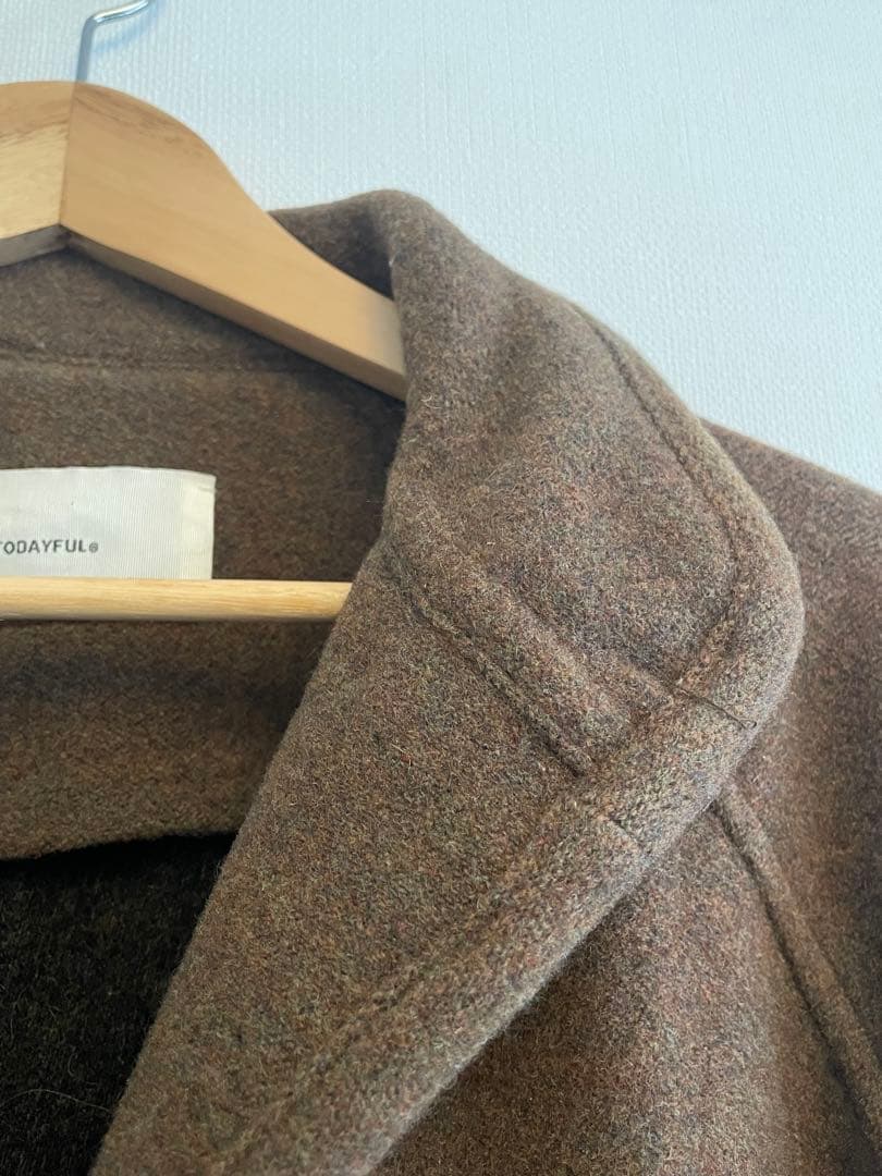 TODAYFUL ウールラグランコート