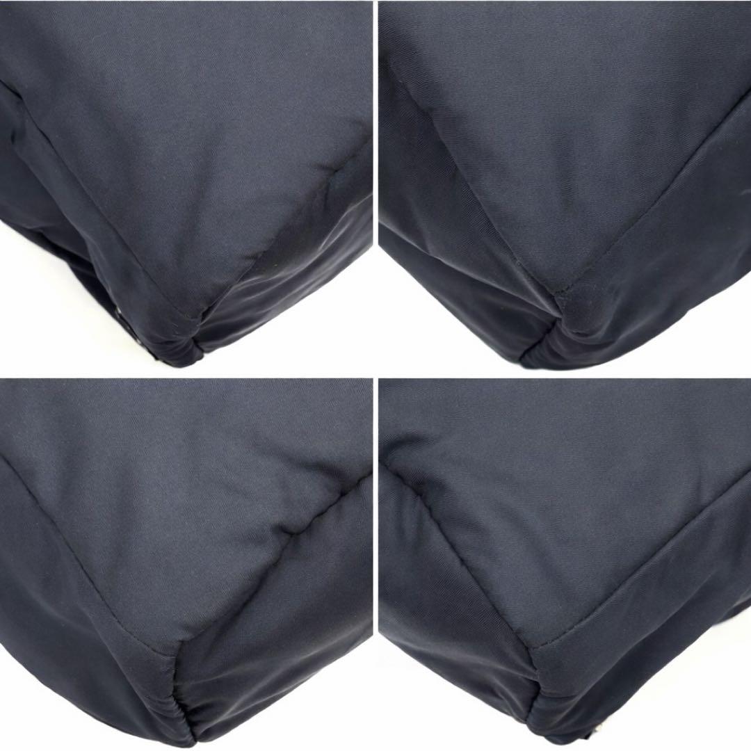 美品 プラダ 2way リバーシブル トートバッグ 三角ロゴ白タグ ユニセックス