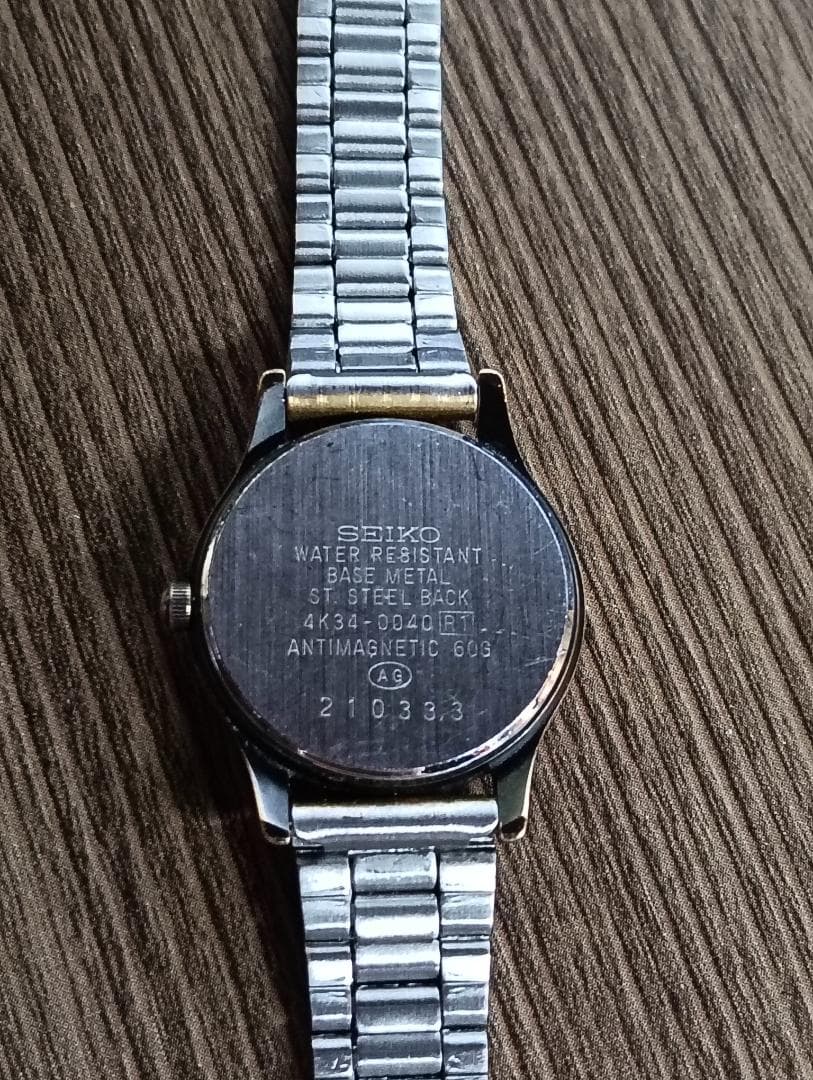 SEIKO セイコー アベニュー ムーンフェイズ レディース 4K34-0040