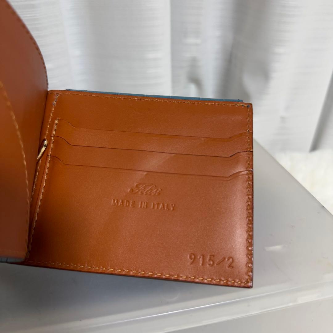 ⭐️未使用級⭐️　Felisi フェリージ　クロコ　マネークリップ　915/2