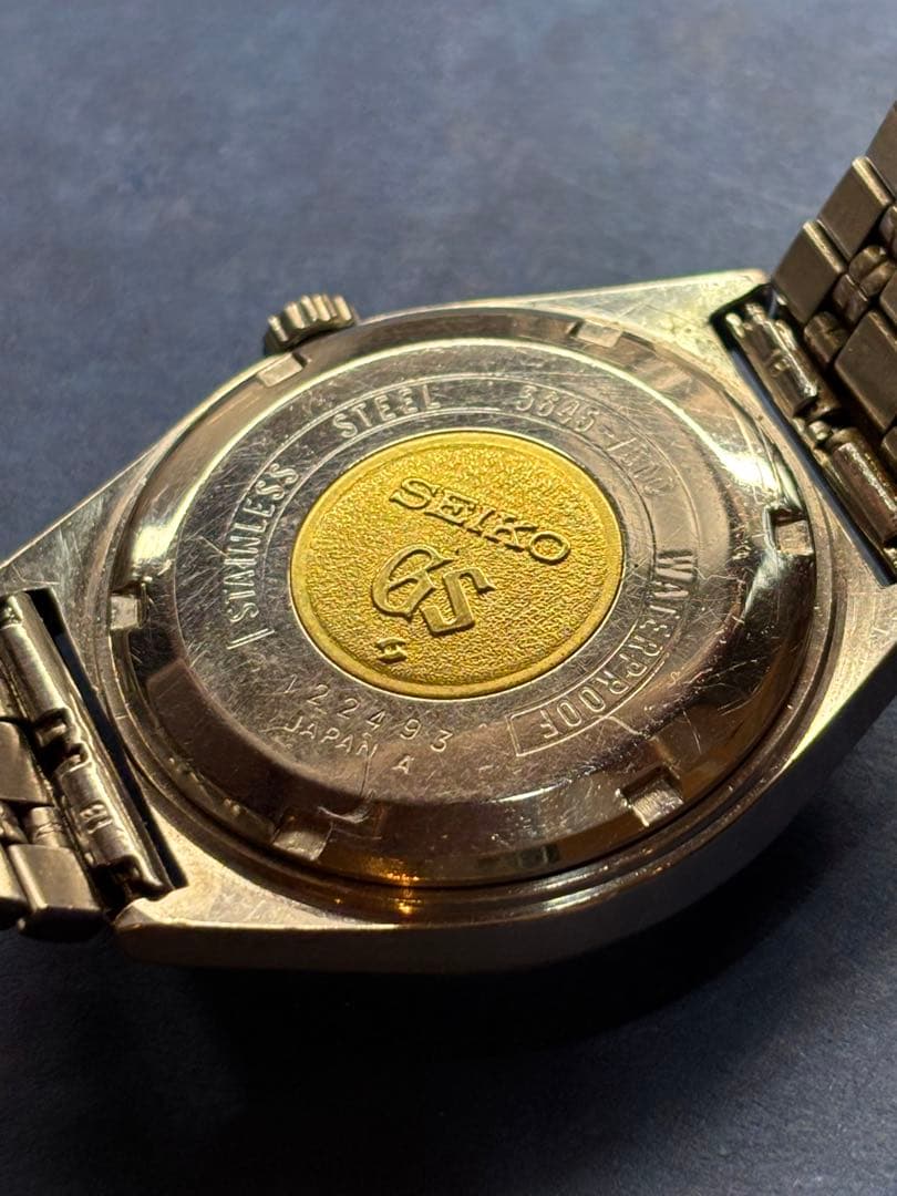 71年製56グランドセイコー　カレンダー早送可能　自動巻時計 洗浄注油調整済