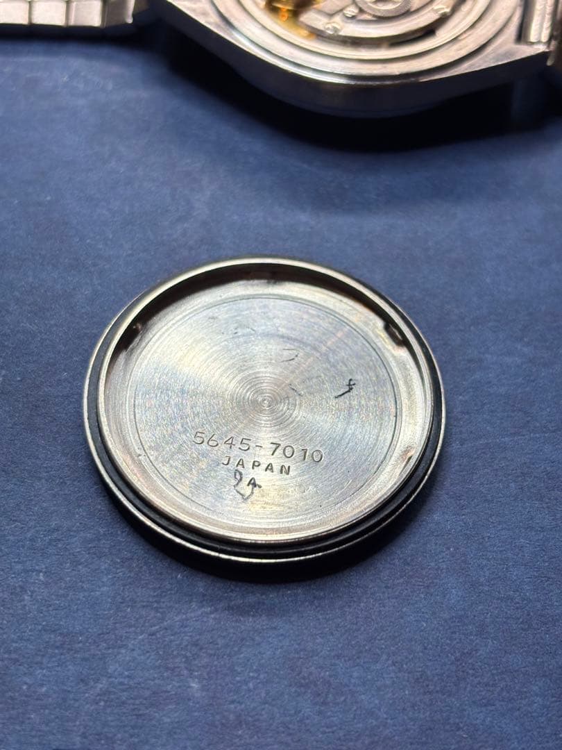 71年製56グランドセイコー　カレンダー早送可能　自動巻時計 洗浄注油調整済