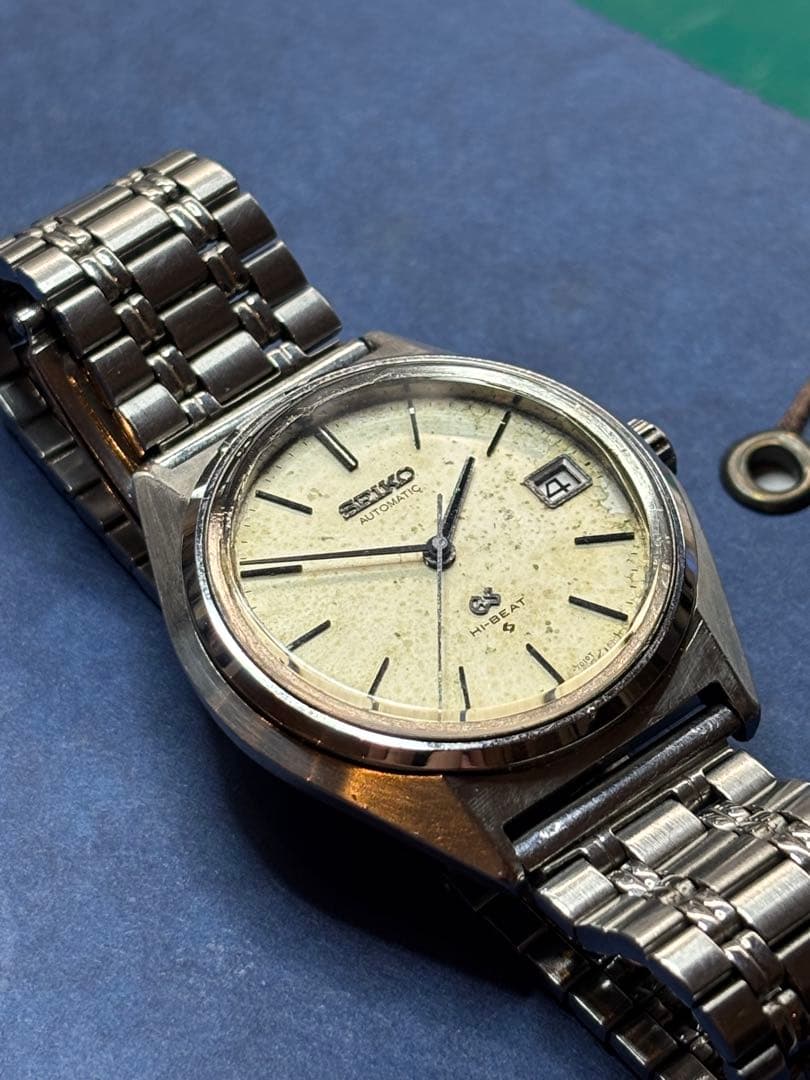 71年製56グランドセイコー　カレンダー早送可能　自動巻時計 洗浄注油調整済