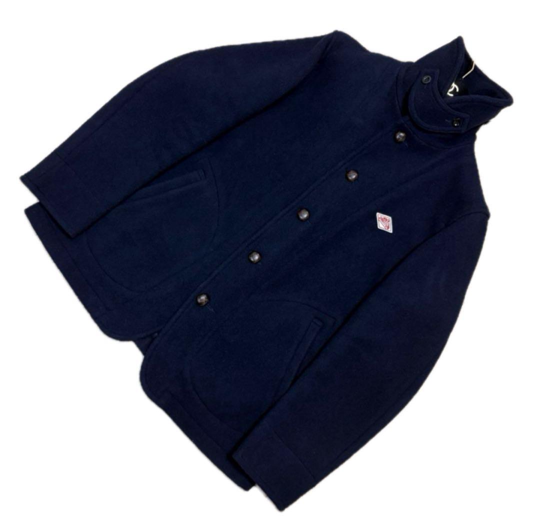 希少サイズ44　DANTON ウールモッサコート　くるみボタン　ジャケットコート