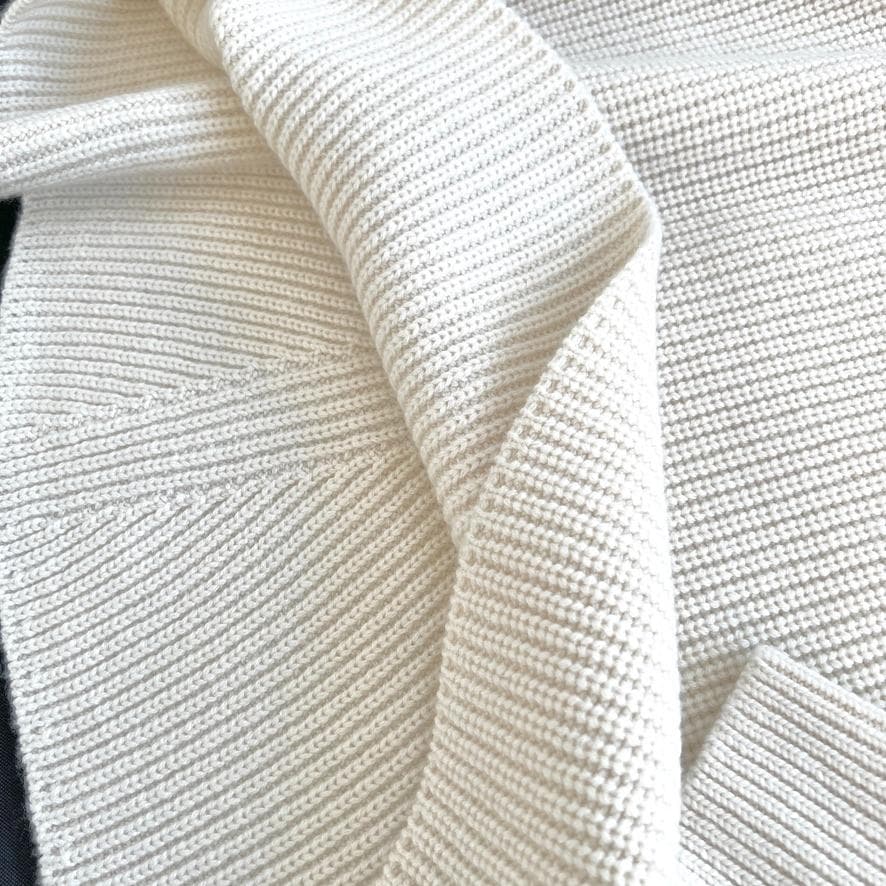 未使用★HERMES★2024★肉厚カシミヤ100★チュニック★ロングニット