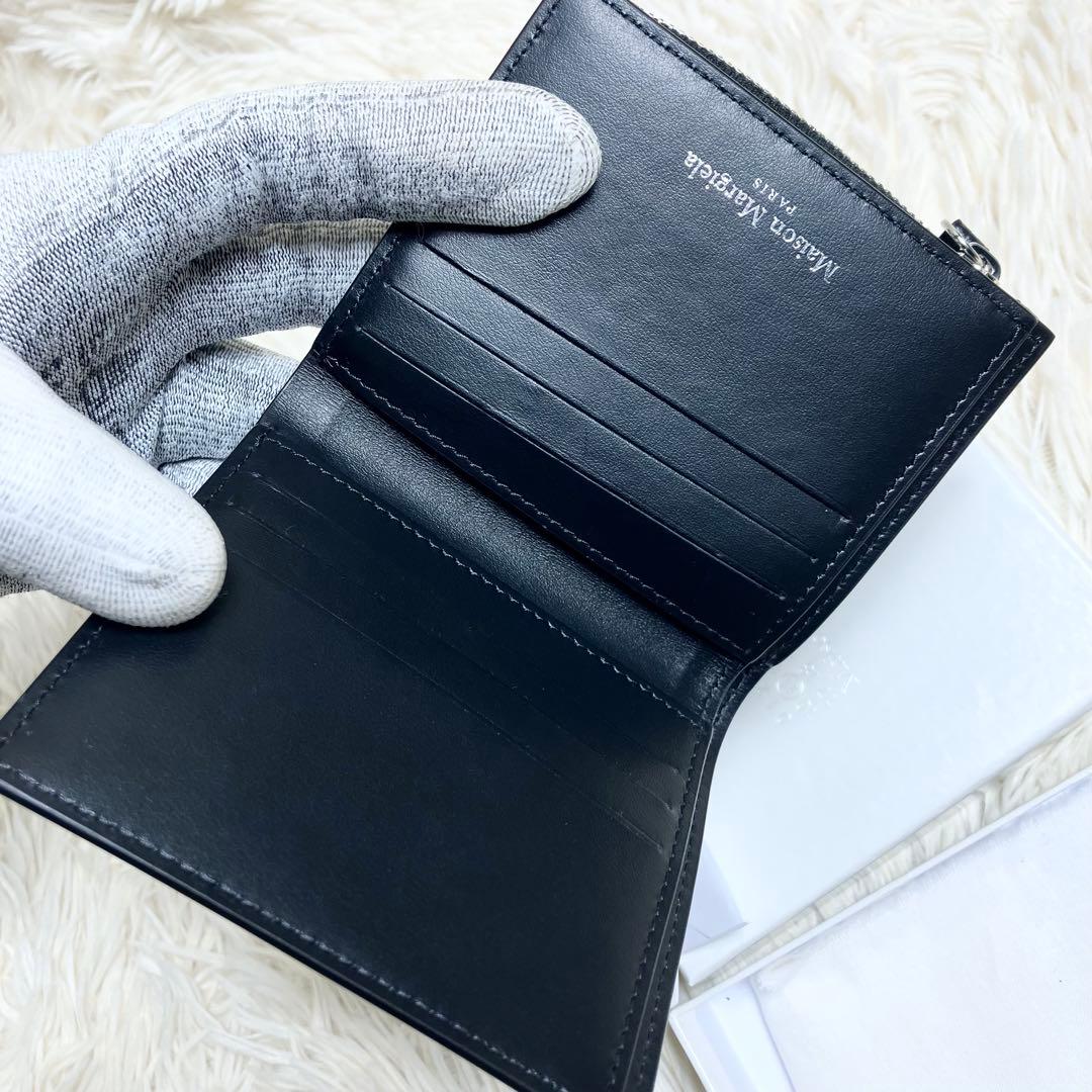 【未使用】メゾンマルジェラ フリップフラップウォレット 付属品完備