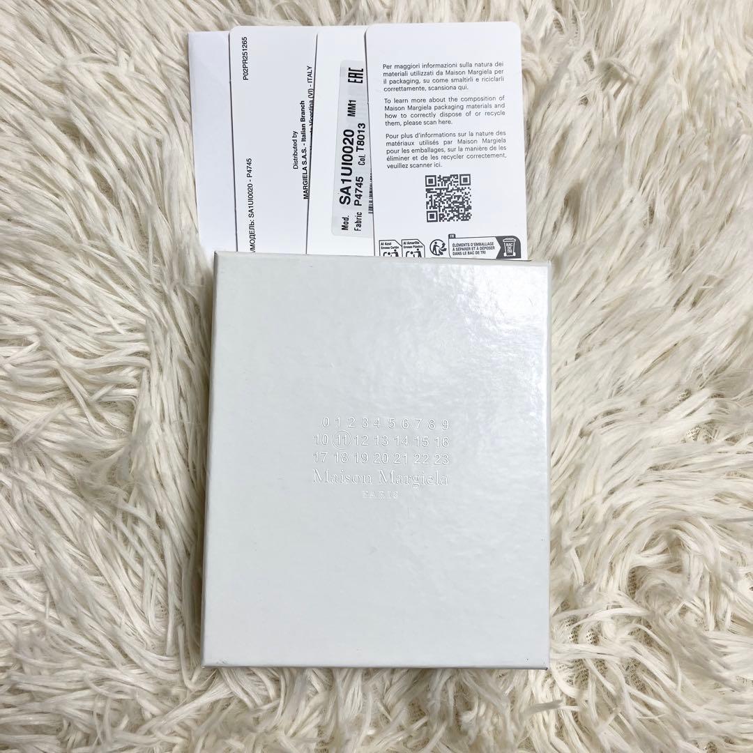 【未使用】メゾンマルジェラ フリップフラップウォレット 付属品完備