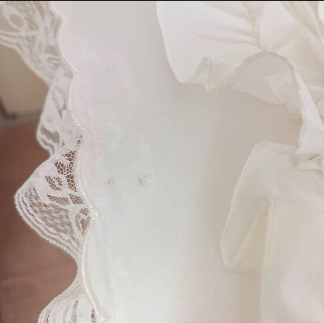 ベイビーザスターズシャインブライト アリスアンドザパイレーツ フリル日傘 白