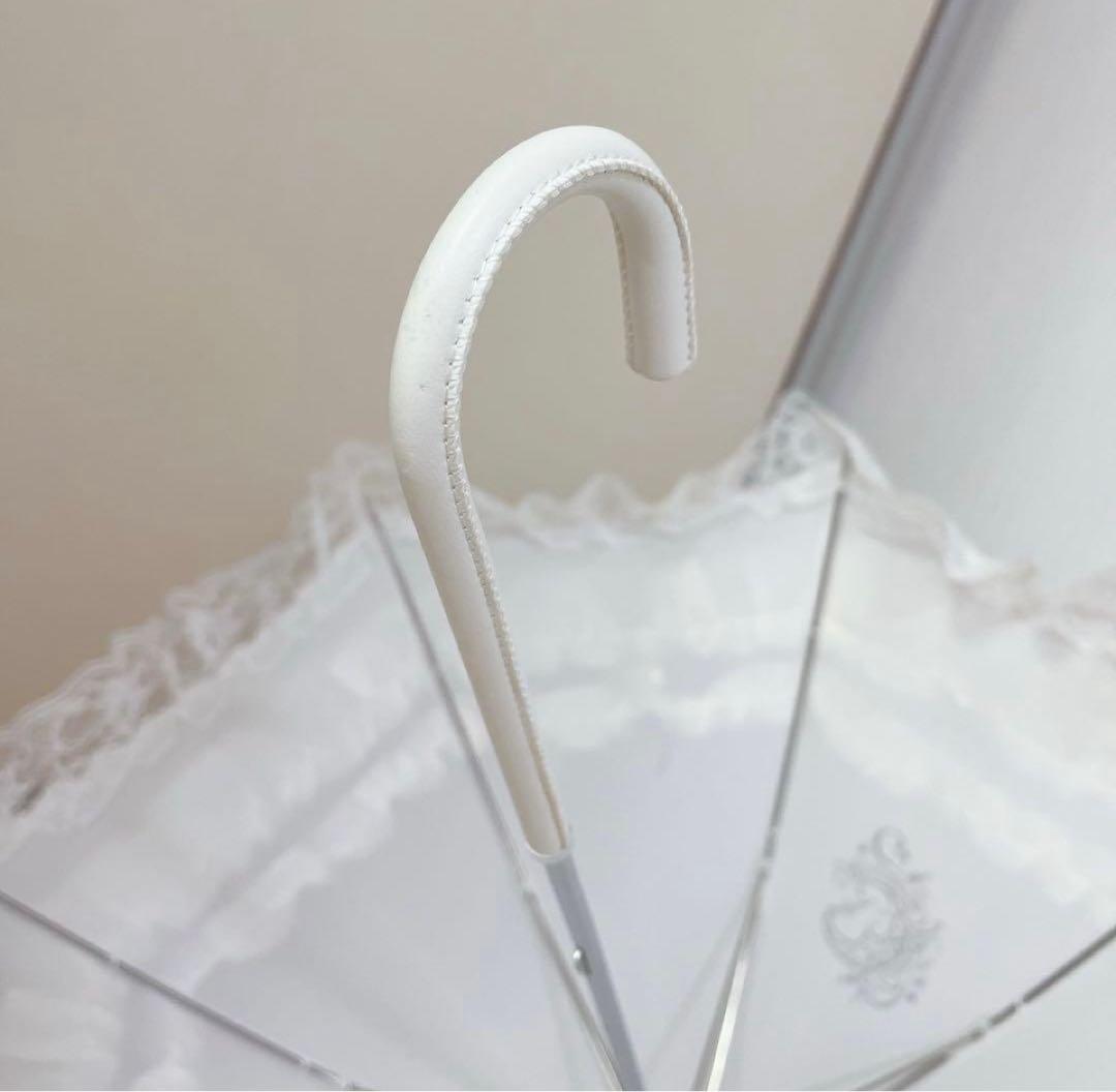 ベイビーザスターズシャインブライト アリスアンドザパイレーツ フリル日傘 白