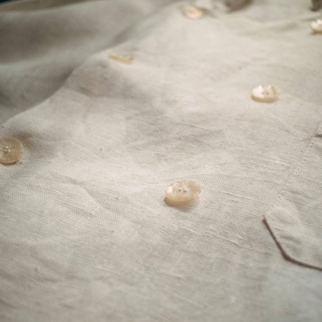 ジャケット・アウター 80s 90s USA linen double-breasted jacket