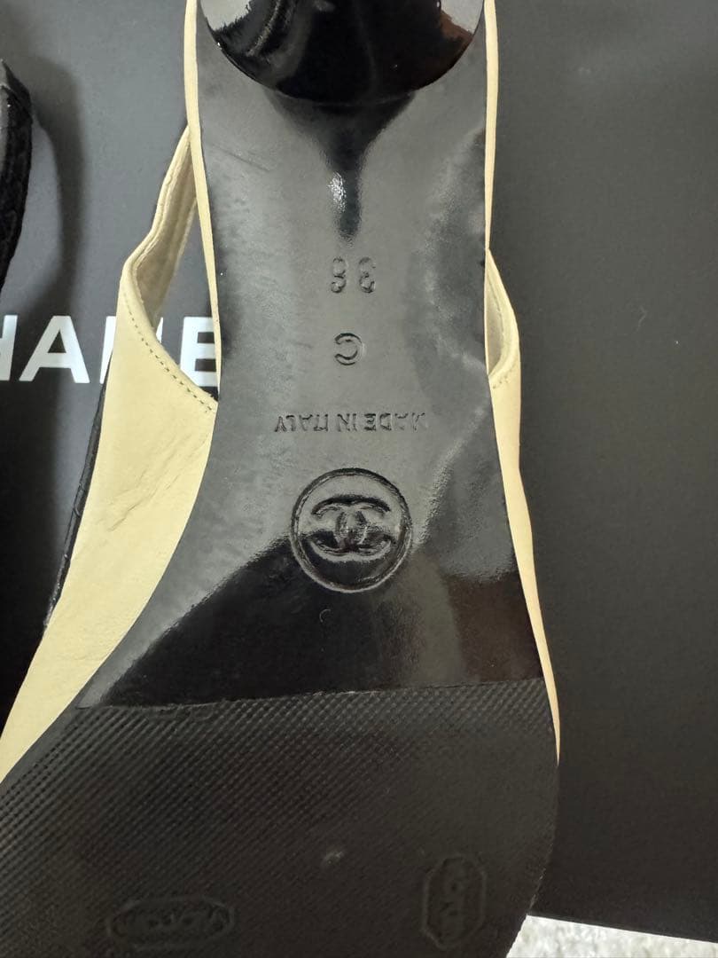 美品　CHANEL ミュール　シューズ　パンプス