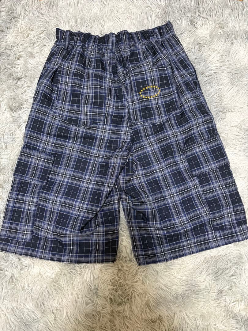 AFB BAGGY CARGO SHORTS BLUE バギー ショーツ L
