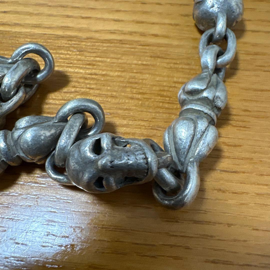 ガボール　ライオン　スカルモチーフ ウォレットチェーン