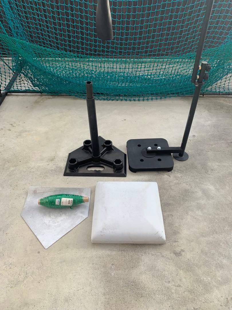 バッティングネット　硬式　バッティングティー等　 引き取り限定