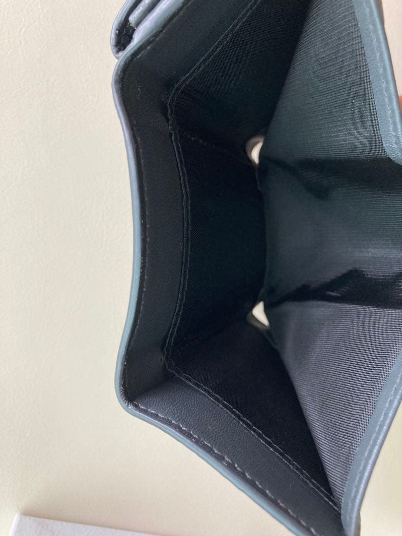 バレンシアガ　ミニ財布　グレー