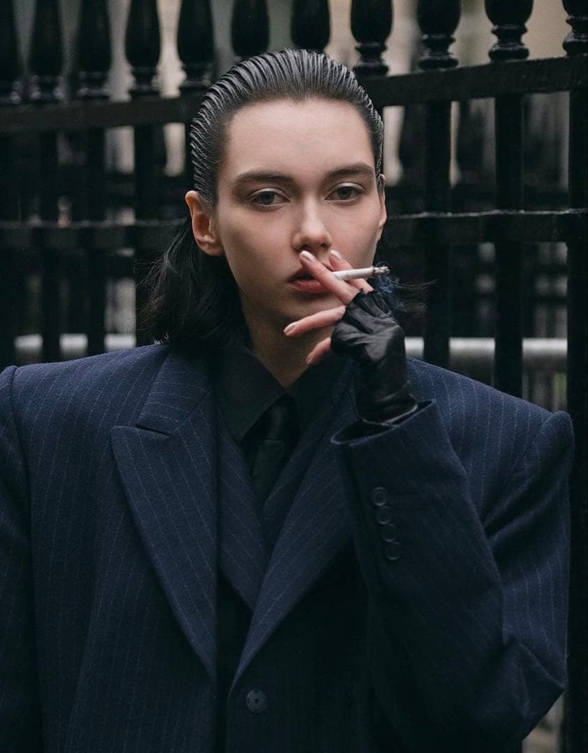 MARIO PORTOLANO　フィンガーレス　レザー　グローブ