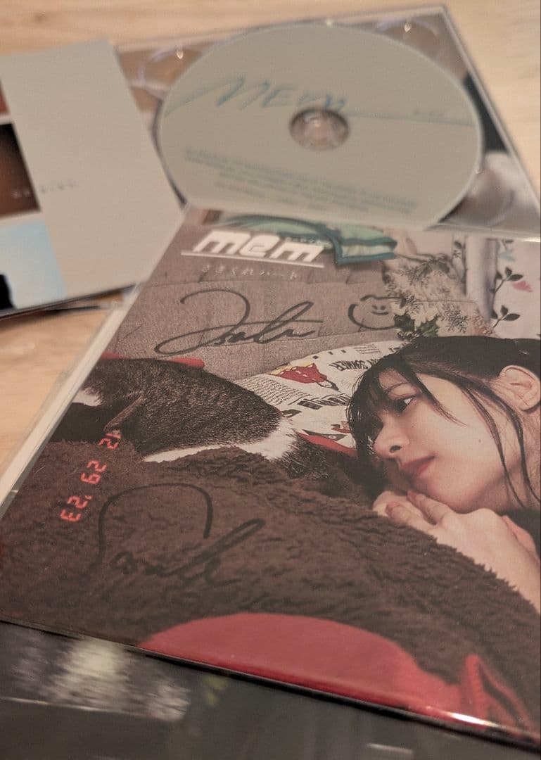 ミーマイナー MEm EP CD 3枚セット サイン入り 特典ステッカー レア