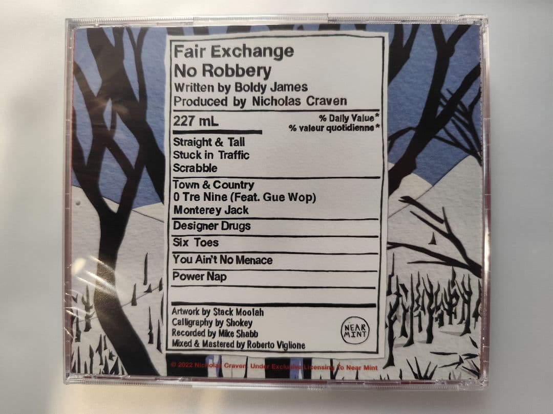 【blackaddict】Boldy James - 3点セット