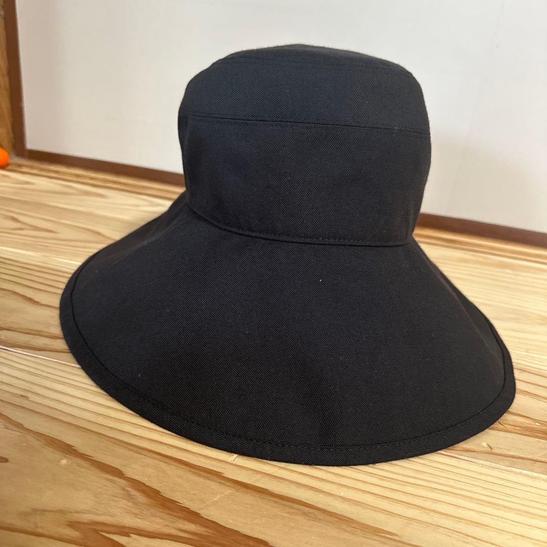 サンバリア 100 ナチュラルハット L ブラック サイズ調節可能