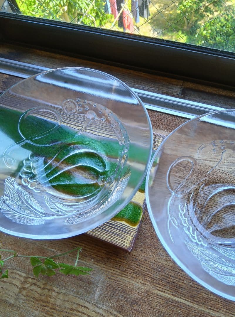 ARABIAガラスボウル 4個セット