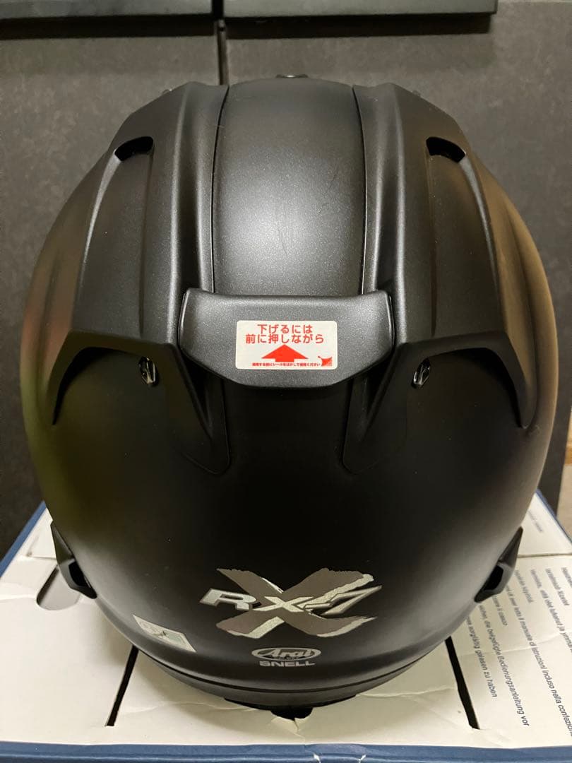 Arai フルフェイスヘルメット（RX-7Xフラット黒57.58CM）