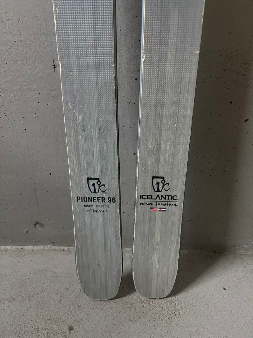 icelantic pioneer 96 188cm 板のみ ジャンク品