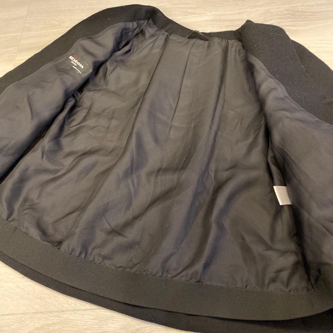 イタリア製 Kiton NAPOLI キトン キートン ノーカラージャケット