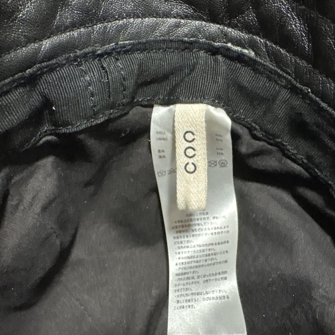 限界価格⭐︎【激レア】CCU セーラーハット ゴートレザー ブラック