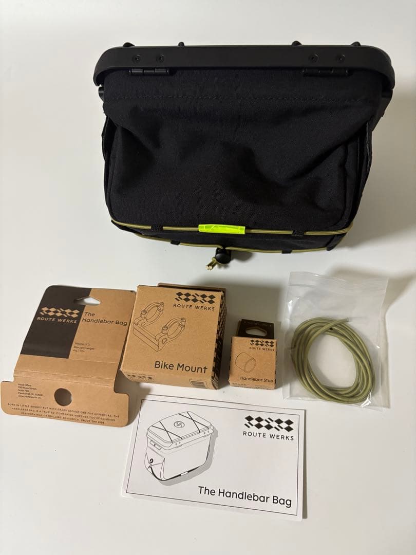 Route Werks ハンドルバーバッグ　ルートワークス