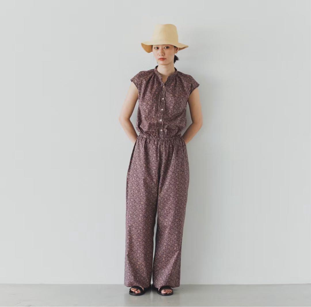 北欧、暮らしの道具店　リバティプリントのオールインワンM