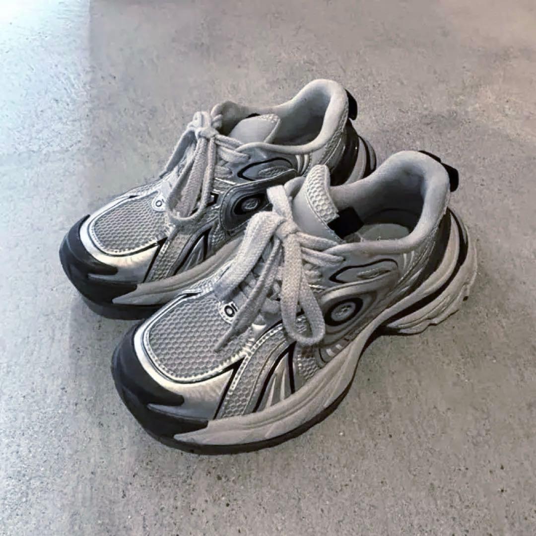 OLD ORDER Turbo GT ホワイト/シルバー 26.5cm タグ箱付