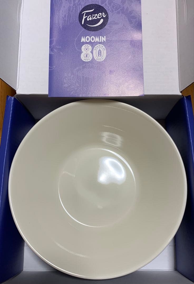 【新品未使用】アラビア ファッツェル ムーミン 80周年 ボウル　ARABIA
