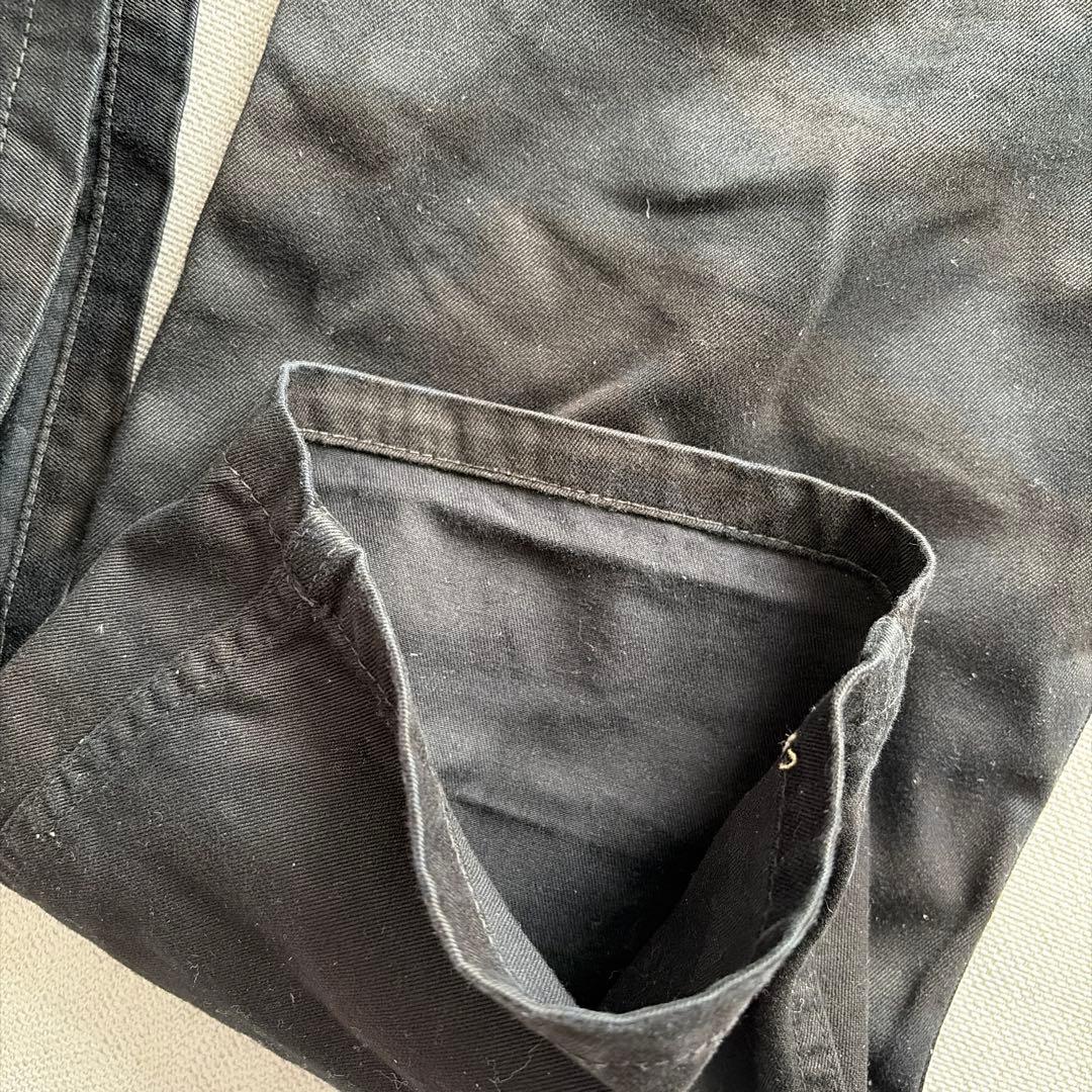 パンツ TIGER TROUSERS / BLACK OVER-DYE X-LARGE