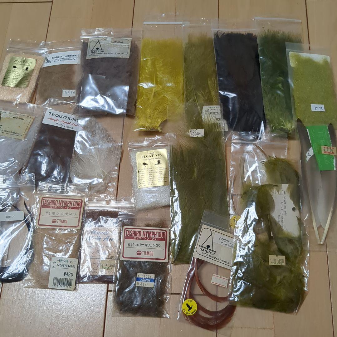 フライフィッシング　マテリアル　タイイング　セット