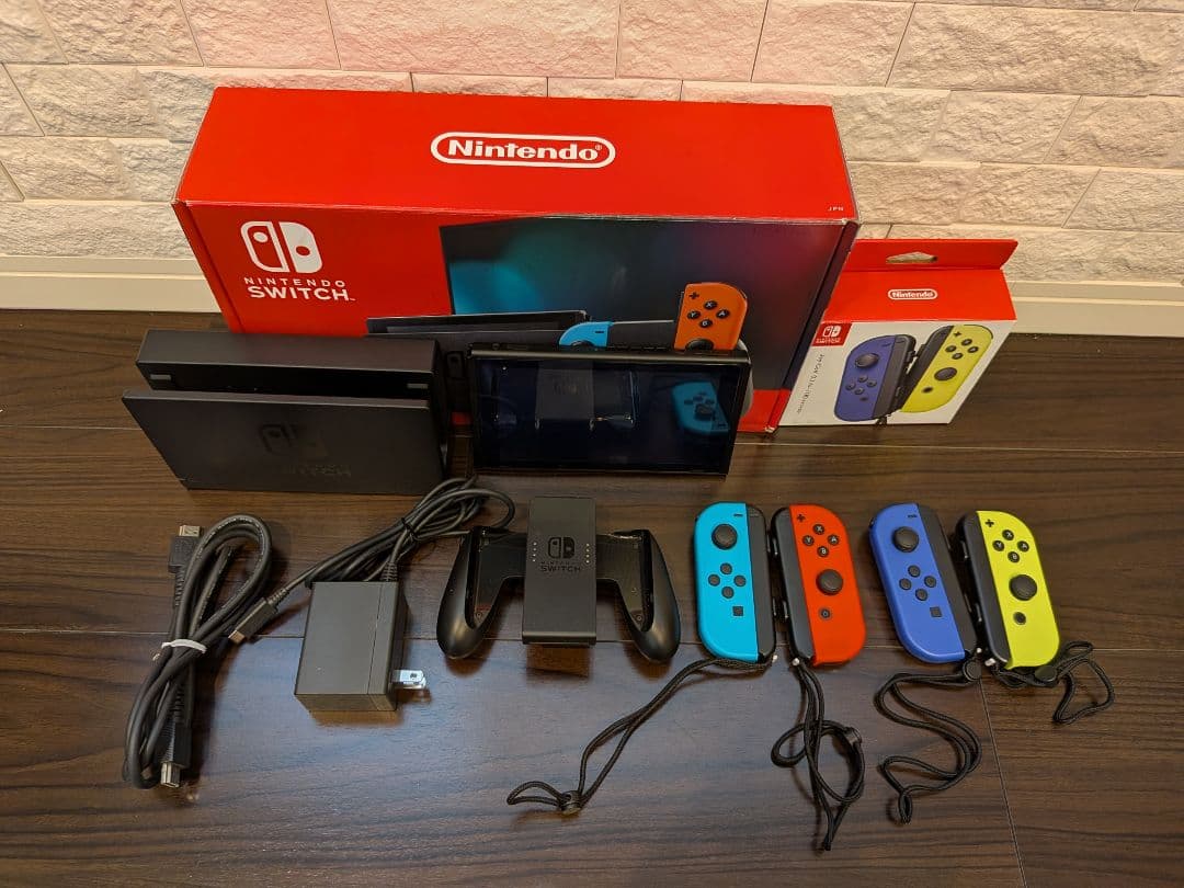Nintendo Switch 本体＆追加Joy-Con付HAD-S-KABAA