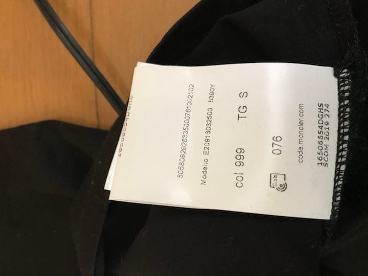 モンクレール tシャツ s